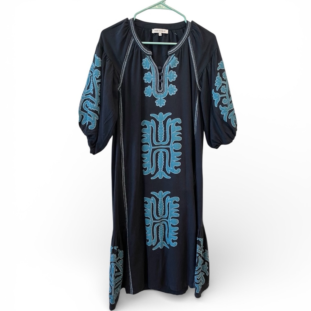 Blue Midi Dress from Rose and Rose size XS